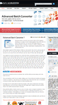 Mobile Screenshot of batchconverter.com